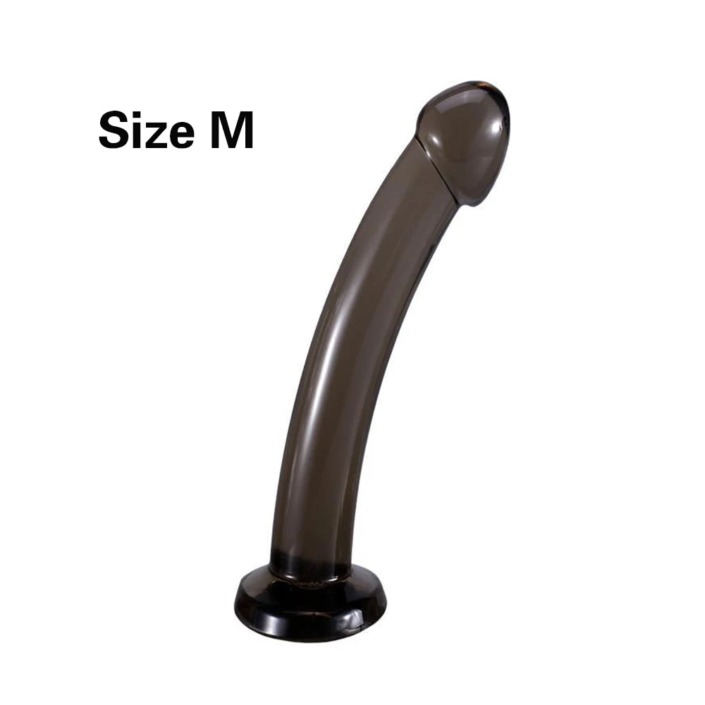 Dark Rubber Erotic Dildo