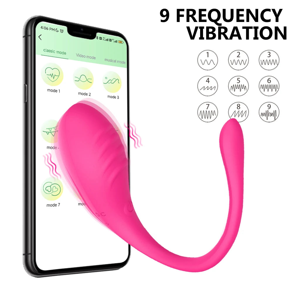Remote Control Wireless Bluetooth Vibrator
