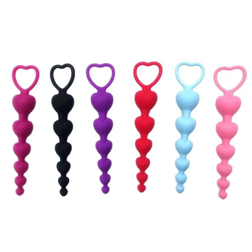 Erotic Curved Anal Beads
