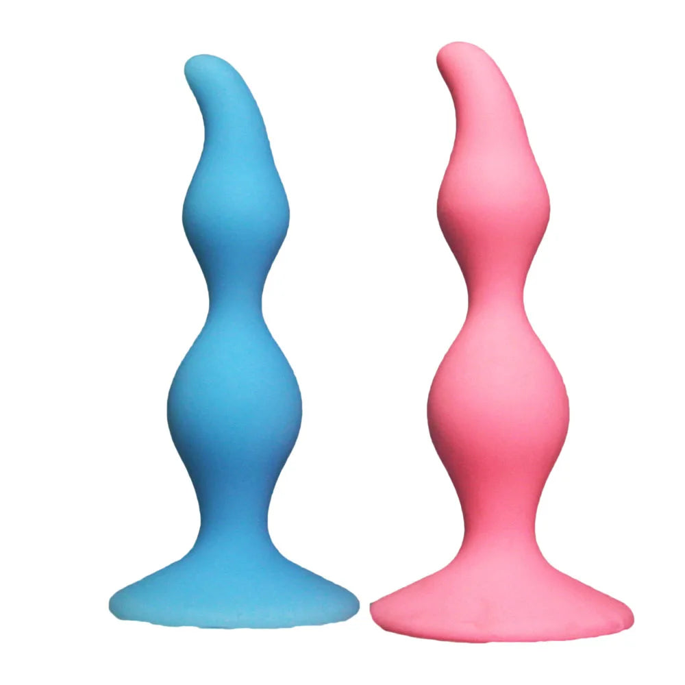 Erotic Curved Anal Beads