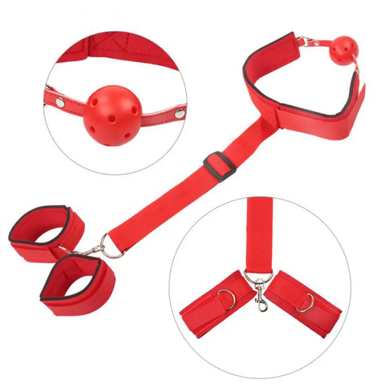 Bondage Neck & Hand/Ankle Cuffs