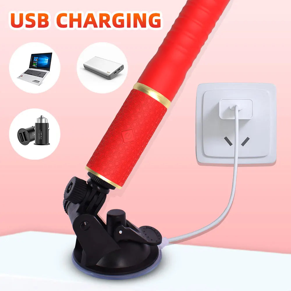 Sex Machine Thrusting Dildo Vibrator