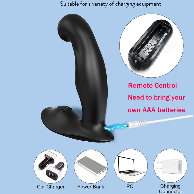 Prostate Massager Anal Plug remote control