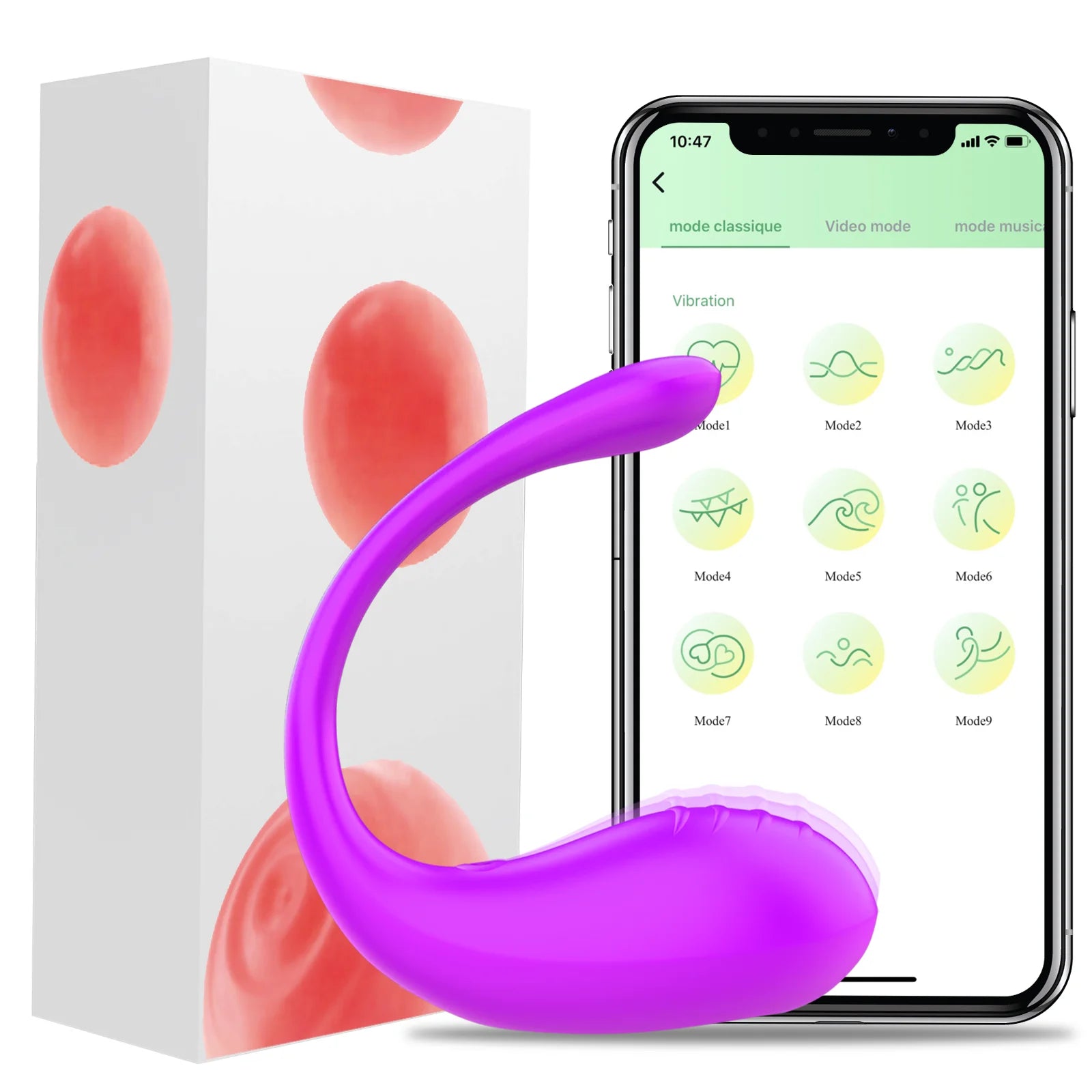 Remote Control Wireless Bluetooth Vibrator