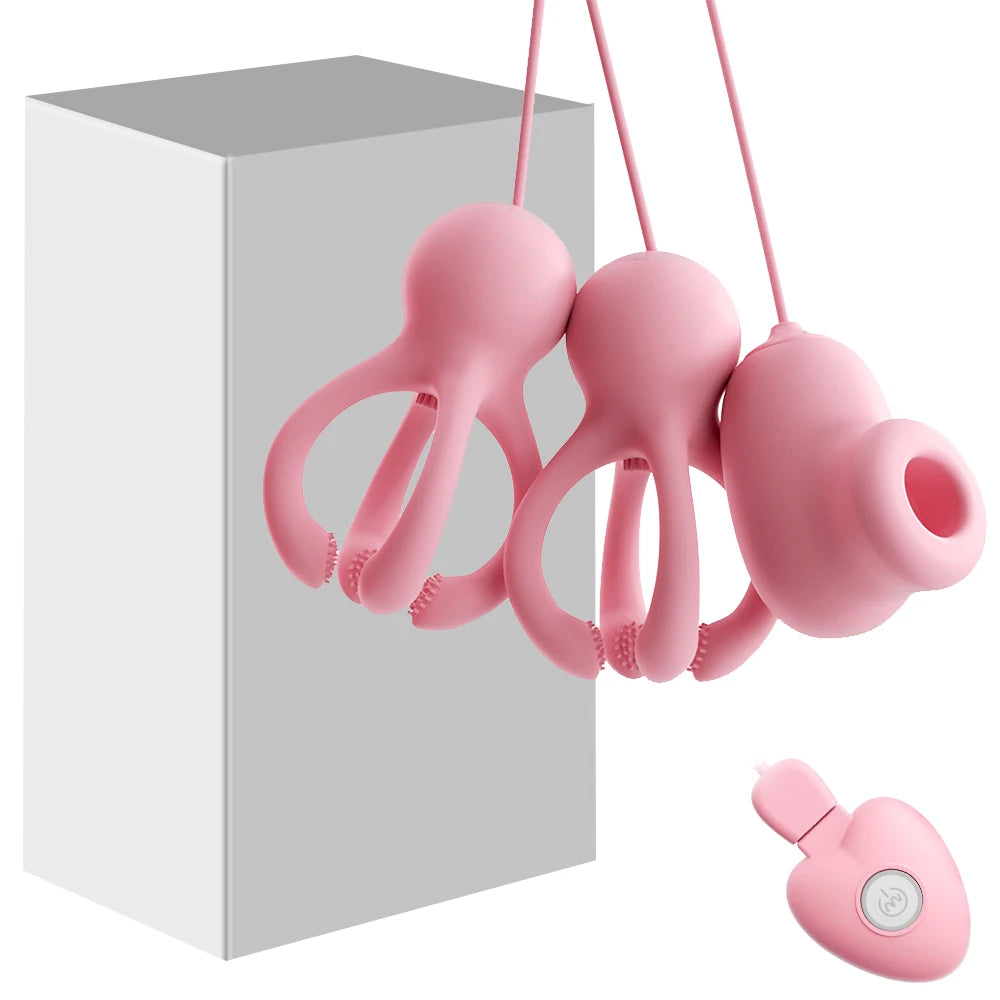 Vibrating Breast Sucking / Clitoris Stimulator