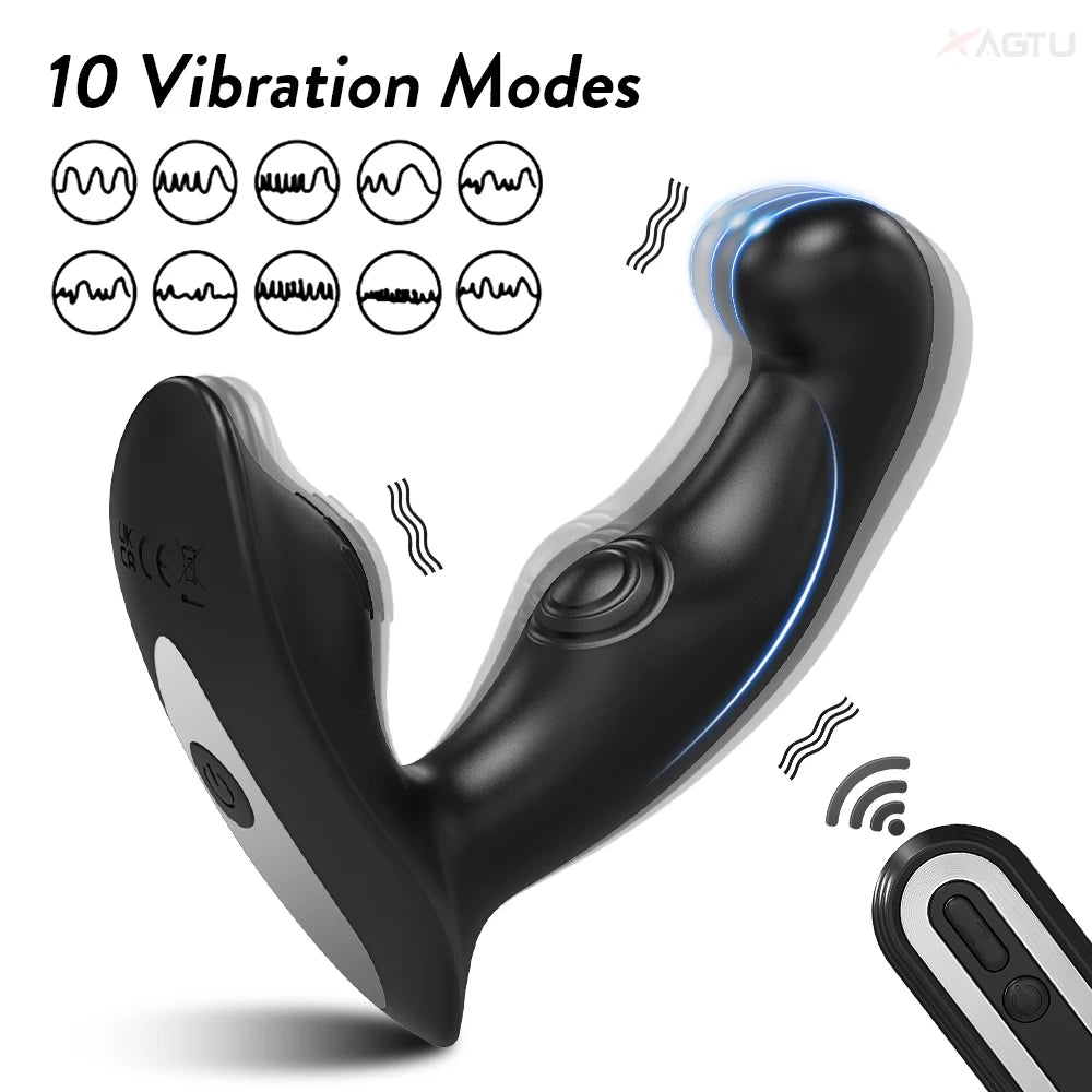 Prostate Massager Anal Plug remote control