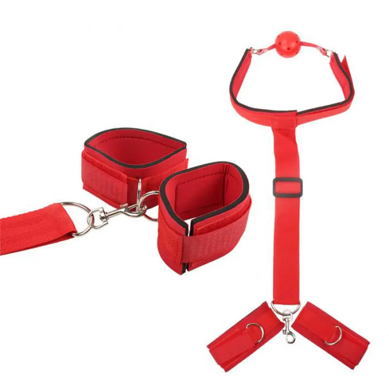 Bondage Neck & Hand/Ankle Cuffs
