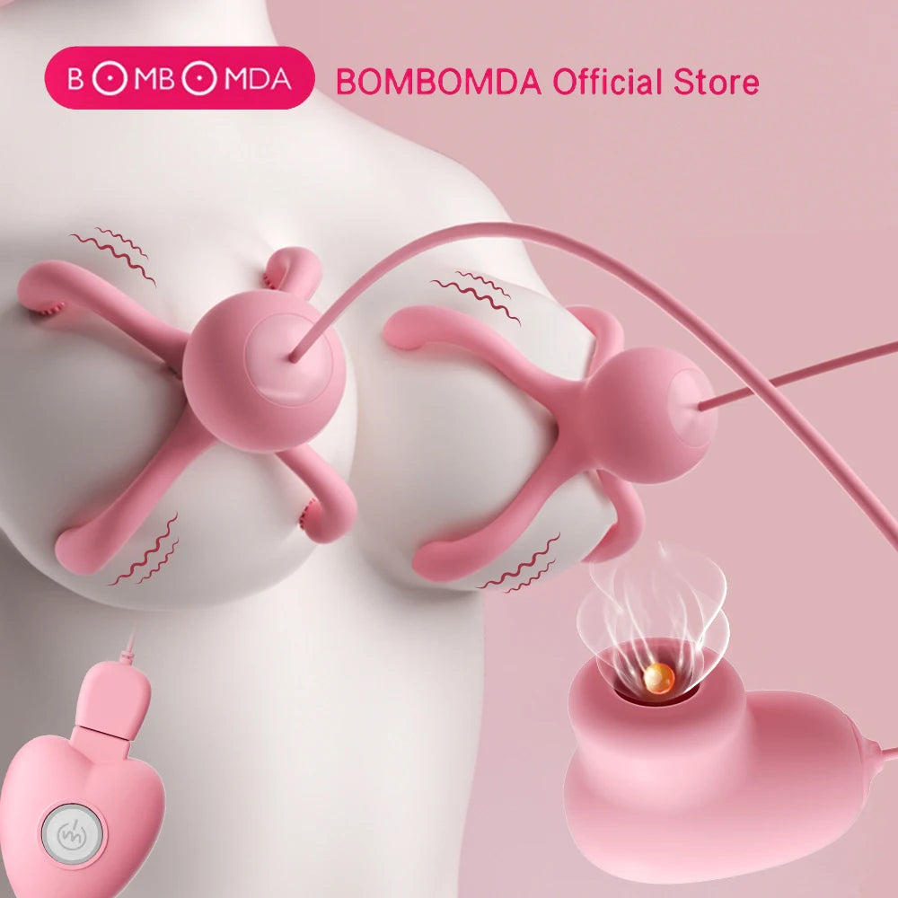 Vibrating Breast Sucking / Clitoris Stimulator