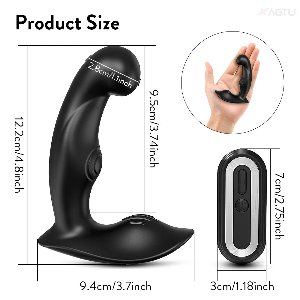 Prostate Massager Anal Plug remote control