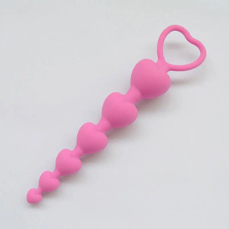 Erotic Curved Anal Beads