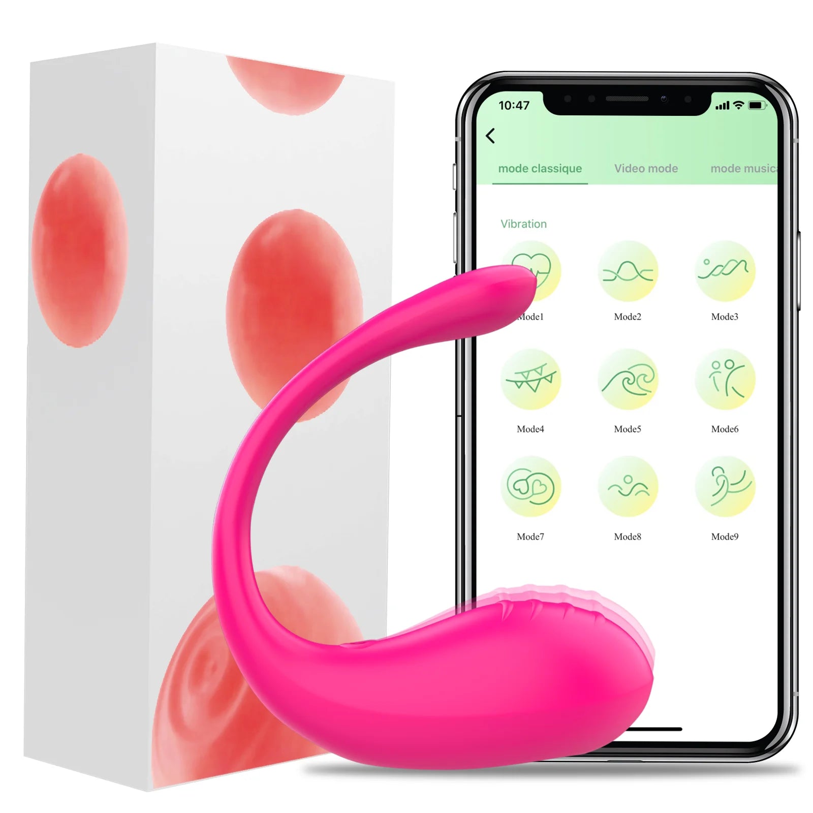 Remote Control Wireless Bluetooth Vibrator