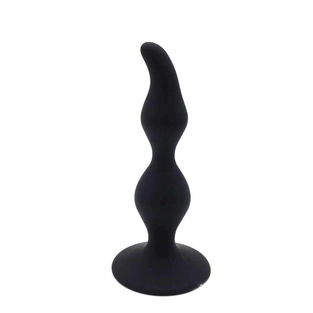 Erotic Curved Anal Beads