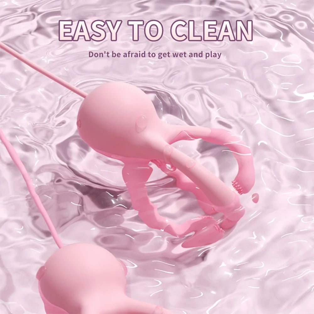 Vibrating Breast Sucking / Clitoris Stimulator